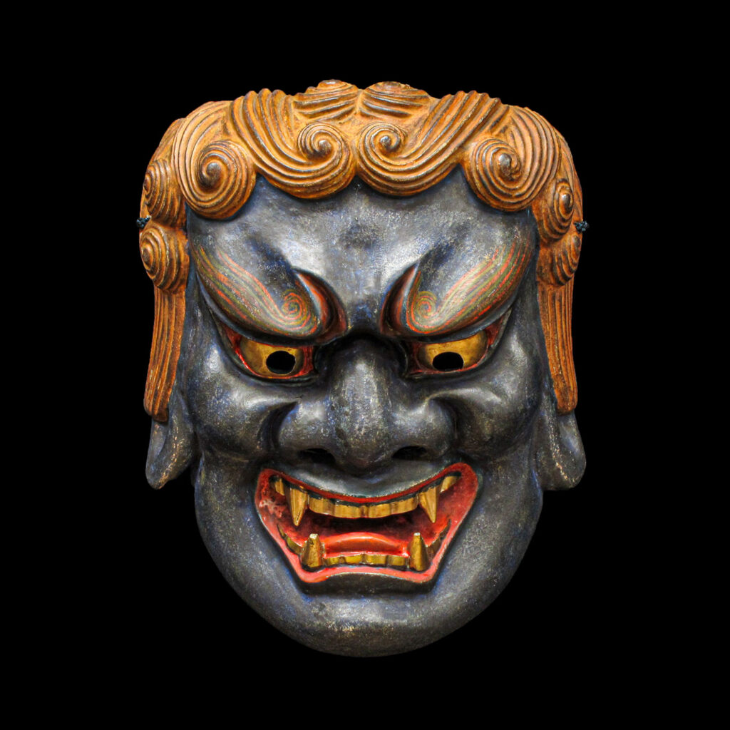 能面 　　「不動」 能面 不動（ふどう）・Fudo | 能面師 樋口玄正能面ギャラリー